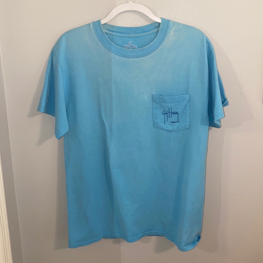 Guy Harvey Size Medium Blue T-Shirt